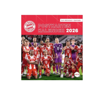 Bayern München Postkartenkalender 2026
