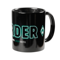 Werder Bremen Tasse Werder schwarz
