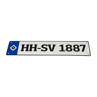 HSV Deko Kennzeichen 1887