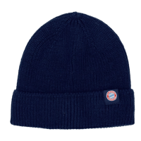 Bayern München Strickmütze gerippte navy