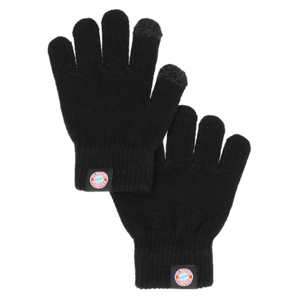 Bayern München Strickhandschuhe schwarz Kids