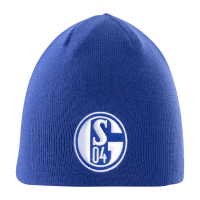 Schalke Wendemütze blau/schwarz Erw.