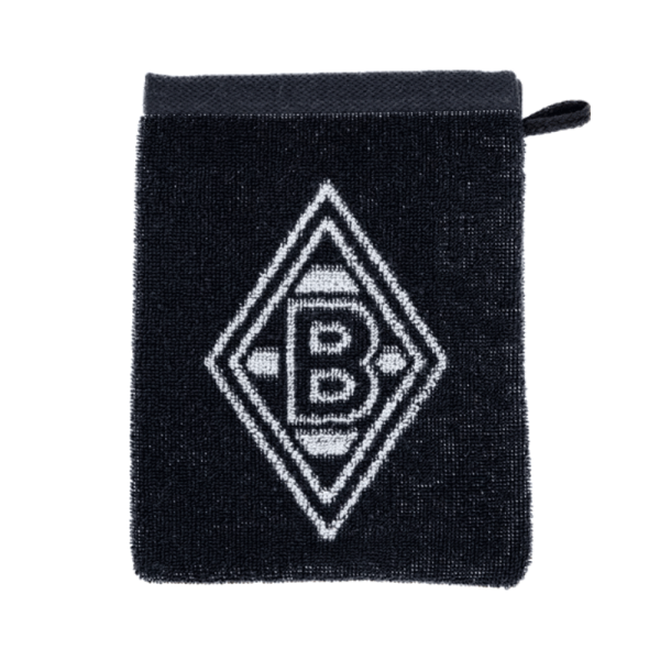 Gladbach Waschhandschuh black