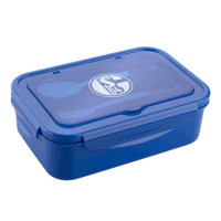Schalke Brotdose mit Besteck