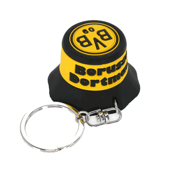 BVB Schlüsselanhänger Fischerhut mit Öffner