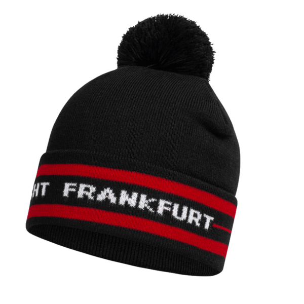 Eintracht Frankfurt Beanie Pompom Erw.