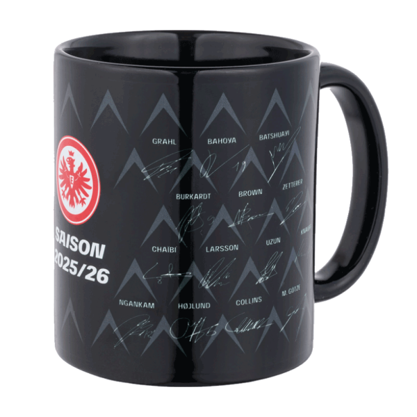 Eintracht Frankfurt Tasse Mannschaft 25/26