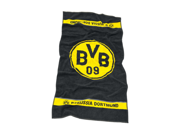 BVB Duschtuch Emblem 70x140 cm