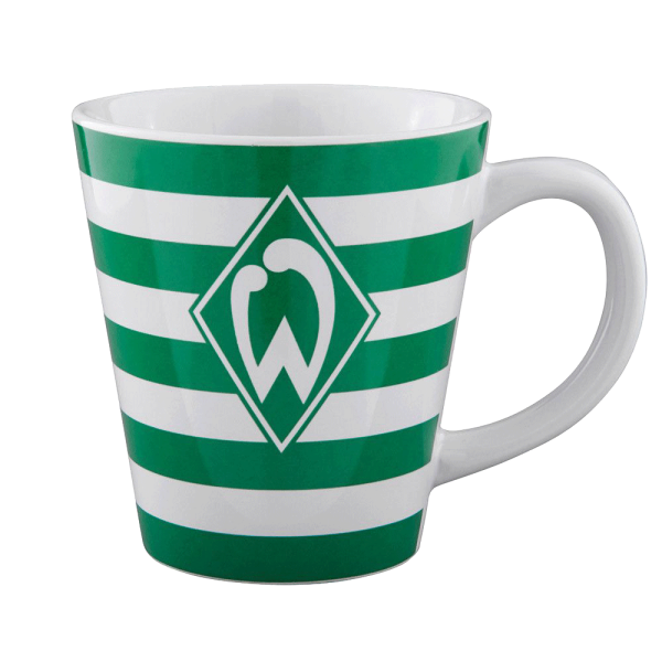 Werder Bremen Tasse Streifen