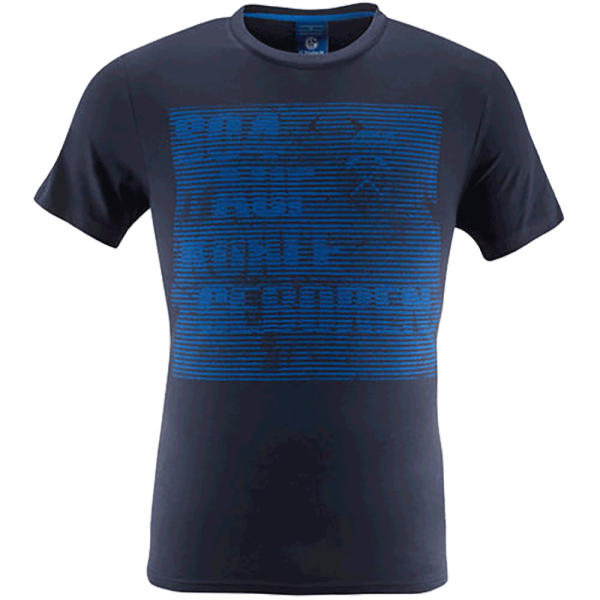 Schalke T-Shirt Confused marine Erw. Gr. S