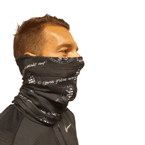 KSV Multifunktionstuch SCHWARZ