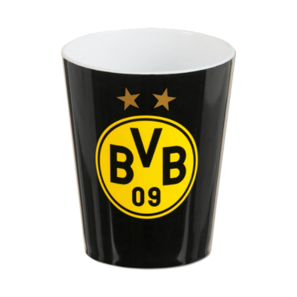 BVB Zahnputzbecher schwarz