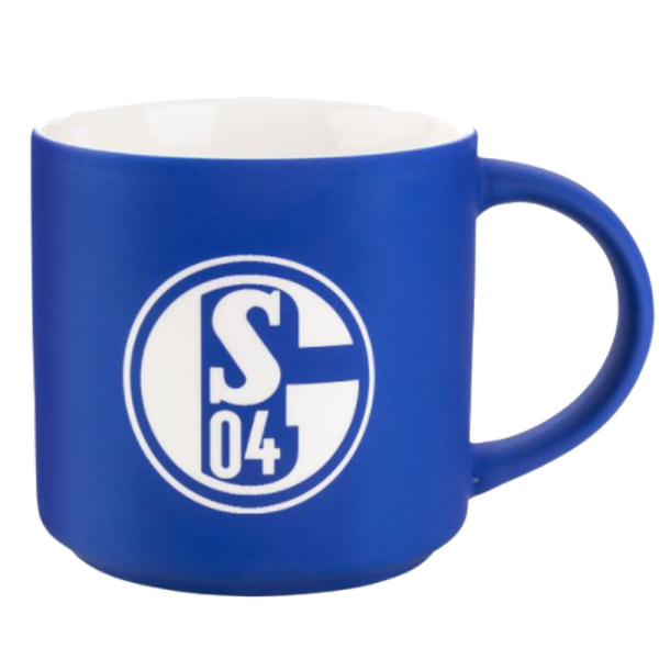 Schalke Kaffeebecher Logo-Gravur