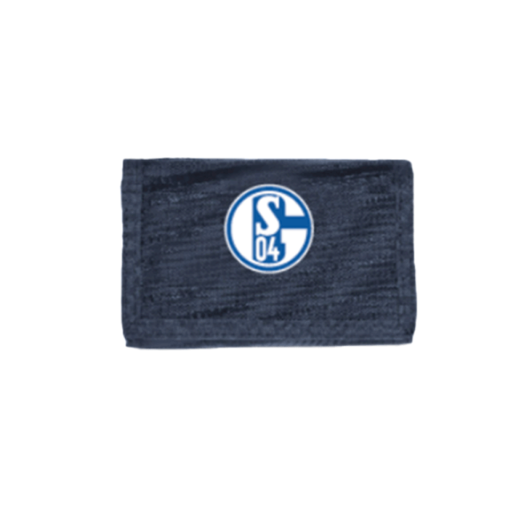 Schalke Geldbörse navy-meliert