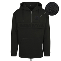 KSV Zip Hoodie black in black