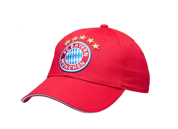 Bayern München Cap 5 Sterne rot Kids
