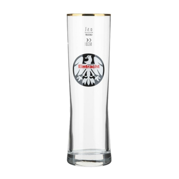 Eintracht Frankfurt Weizenbierglas Goldrand 0,5 l